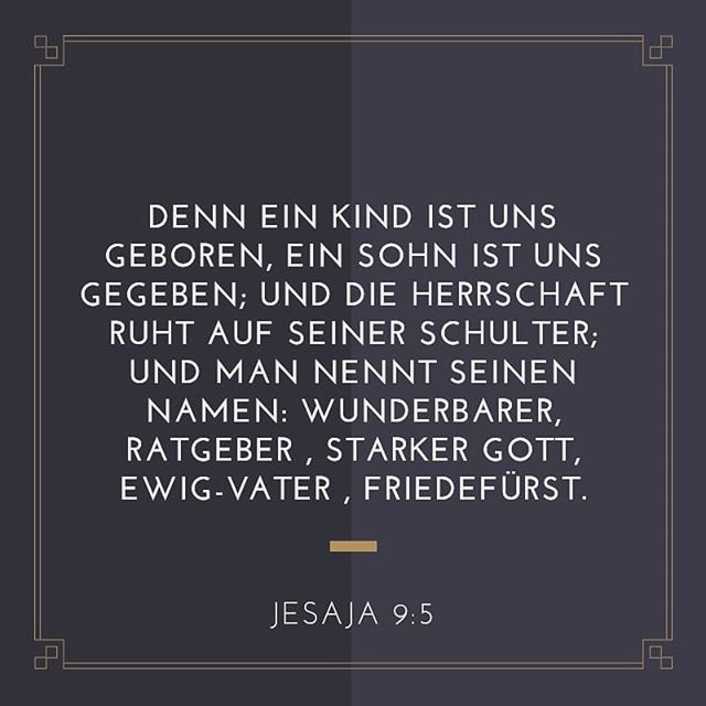 Jesus ist der F&uuml;rst des Friedens. Lass Seinen Frieden heute in deinem Herzen herrschen.