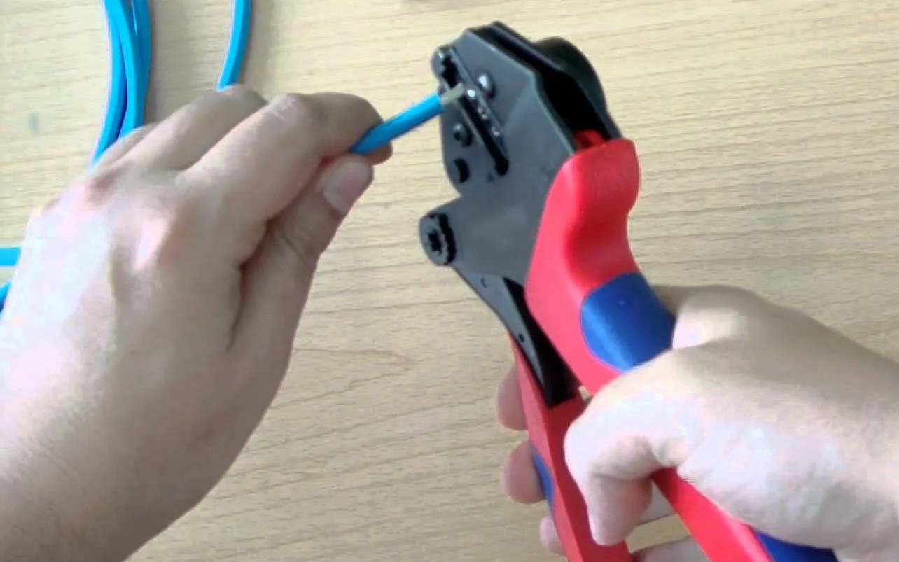 Crimp Tool with HEX DIE : MTS04-365