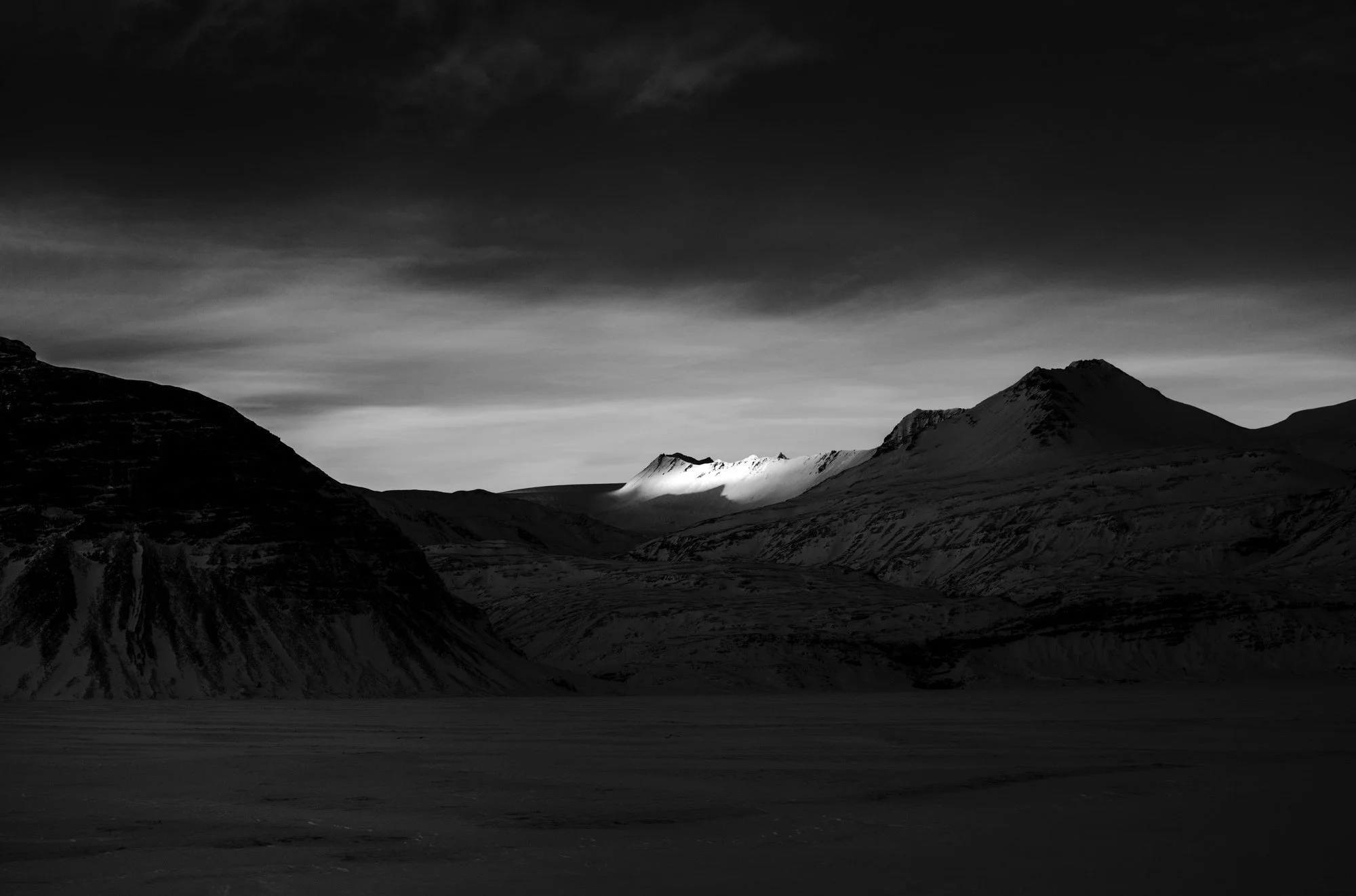Mountain Shadow (BW), winter 22 (Copy)
