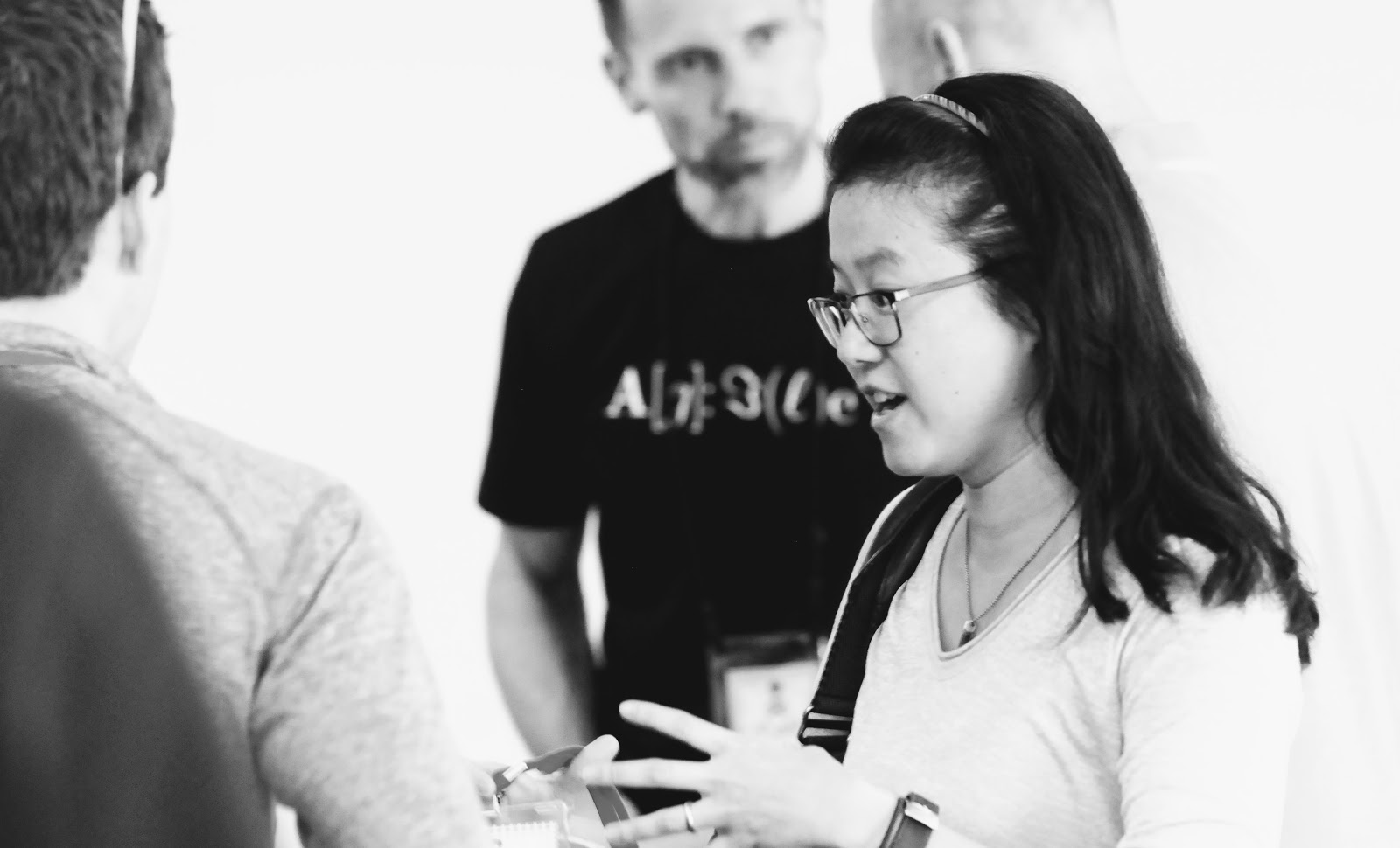 Discussing projects