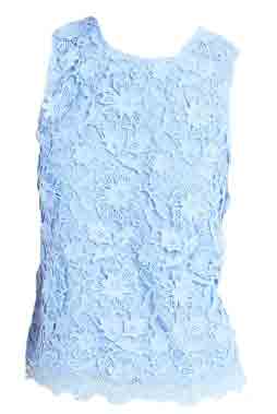 Blue Eyelet for Cocktails