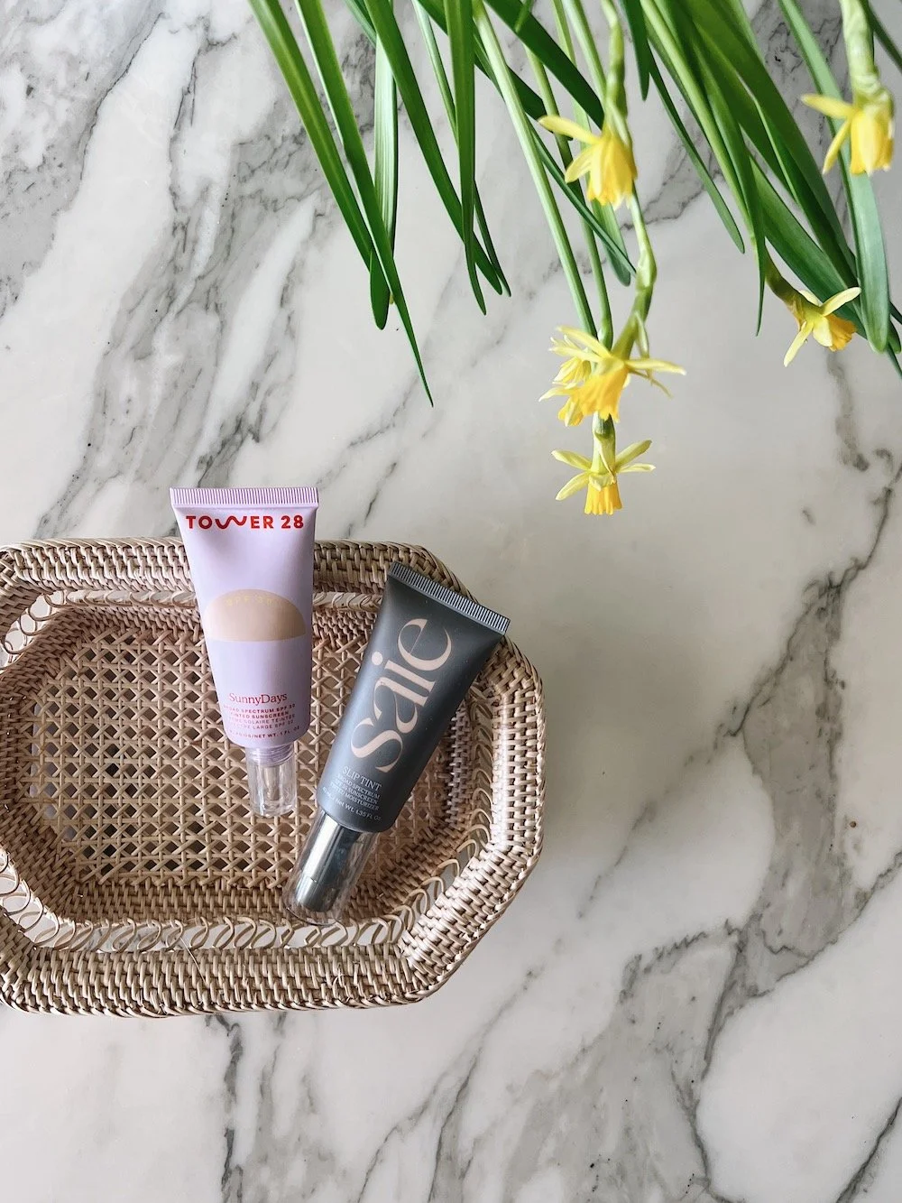 Makeup Review: Tinted Sunscreen from Saie &amp; Tower 28