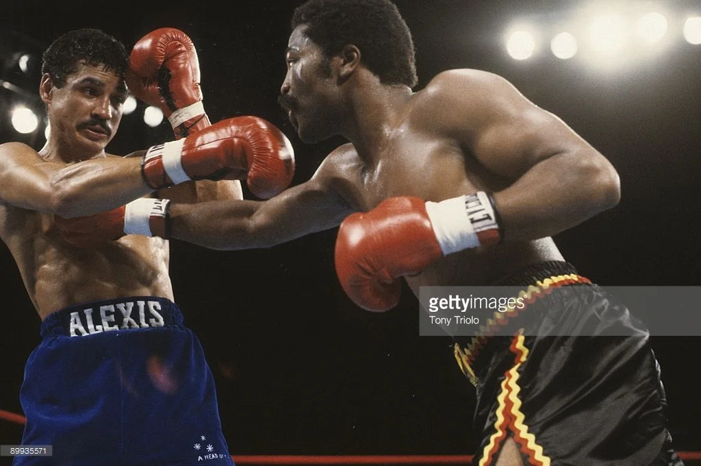 Alexis Arguello and Aaron Pryor in their 1982 classic. Photo: Tom Triolo/Getty Images