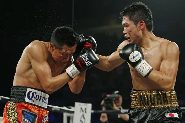 Takashi Miura faced Francisco Vargas last November in the 2015 fight of the year. Photo: John Locher/Associated Press