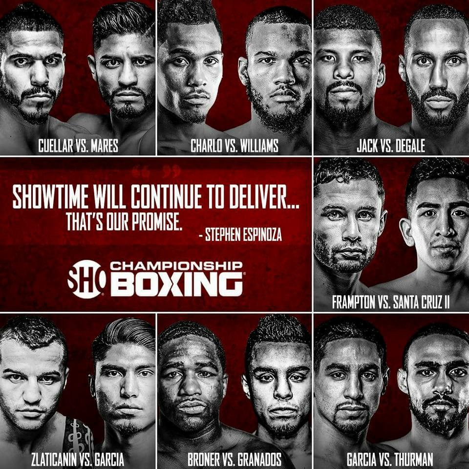 Showtime delivers on upcoming boxing schedule- Frontproof Media