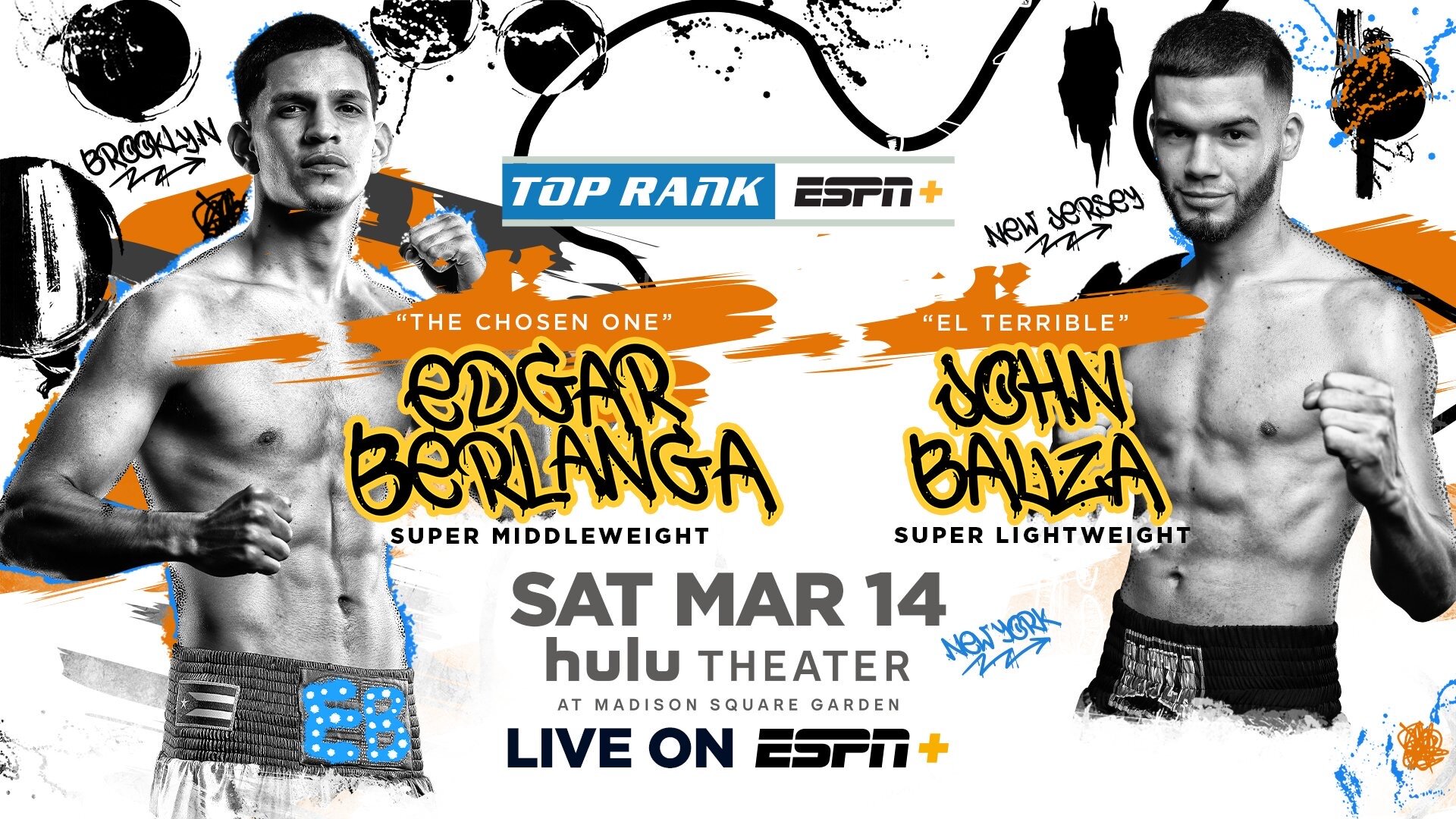 March 14 Puerto Rican Puncher Edgar Berlanga Aims to Extend First-Round KO Streak LIVE on ESPN+- Frontproof Media