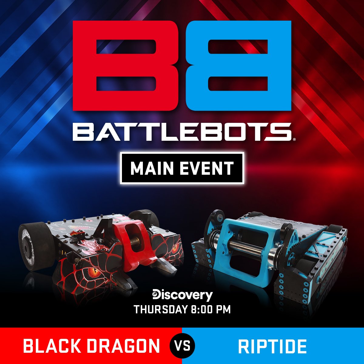   Social Media Graphic  BattleBots® Show Adobe Photoshop 