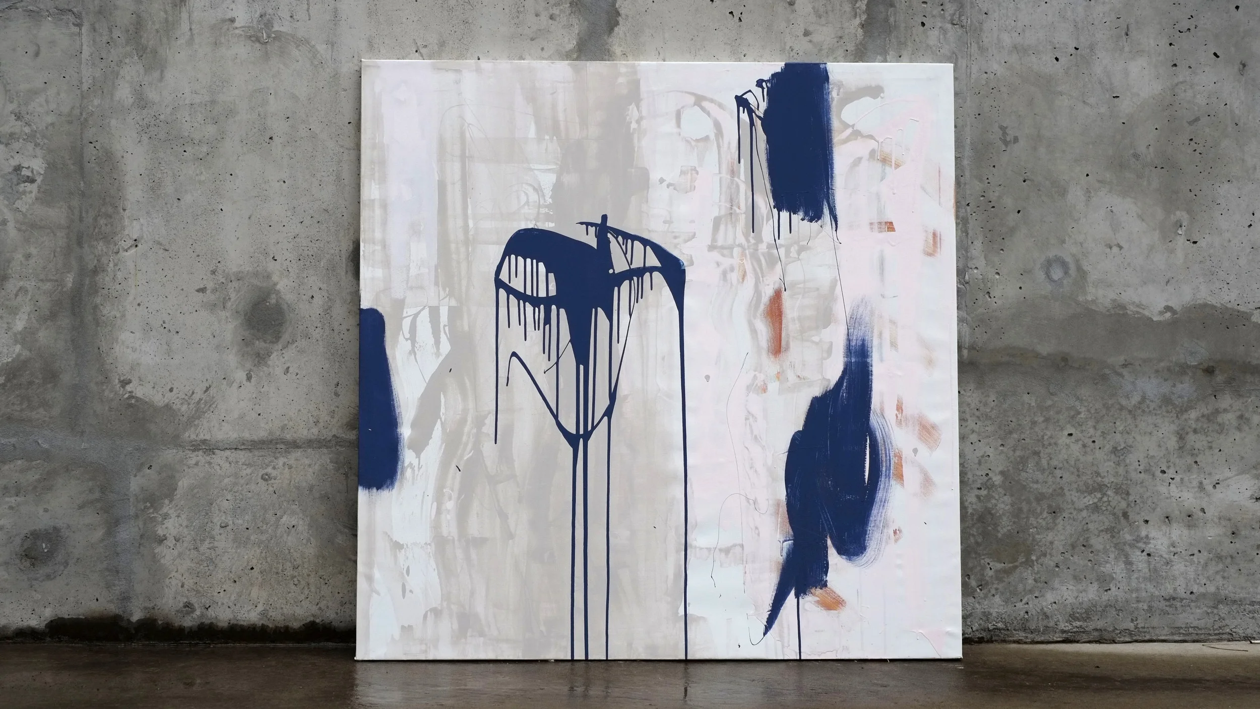 If it is so, let it be so, 2016 Farrow & Ball (low to zero VOC) paint on canvas 55 x 55 inches (139.7 x 139.7 cm) Contact for pricing
