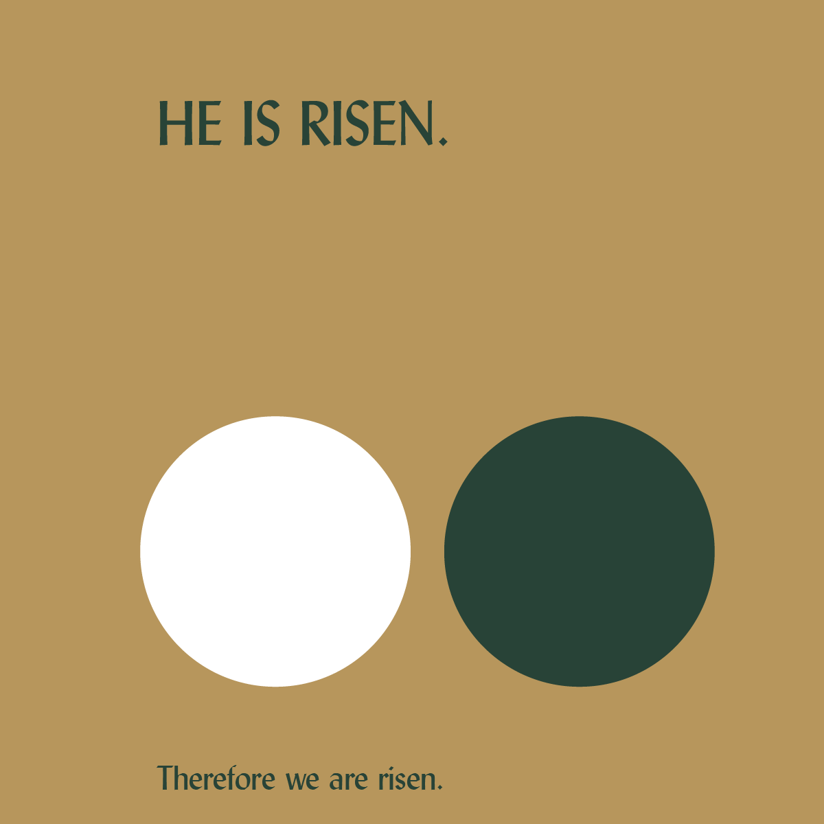 Social media campaign instance. Staying with the humanist minimal modernism. 