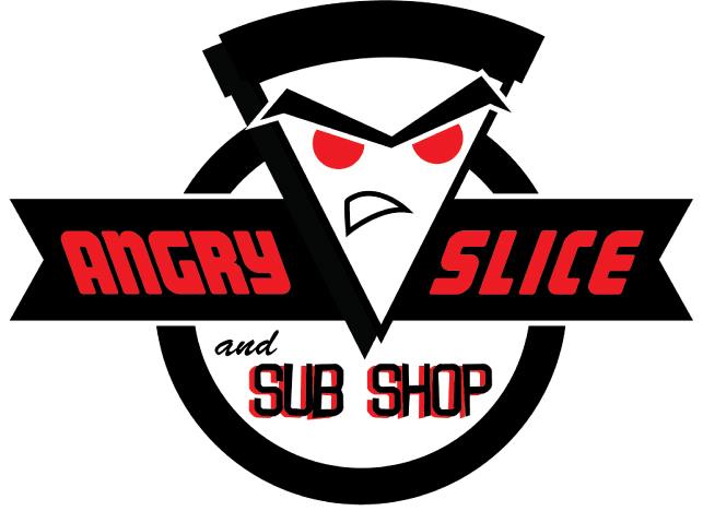 Angry Slice Logo Design