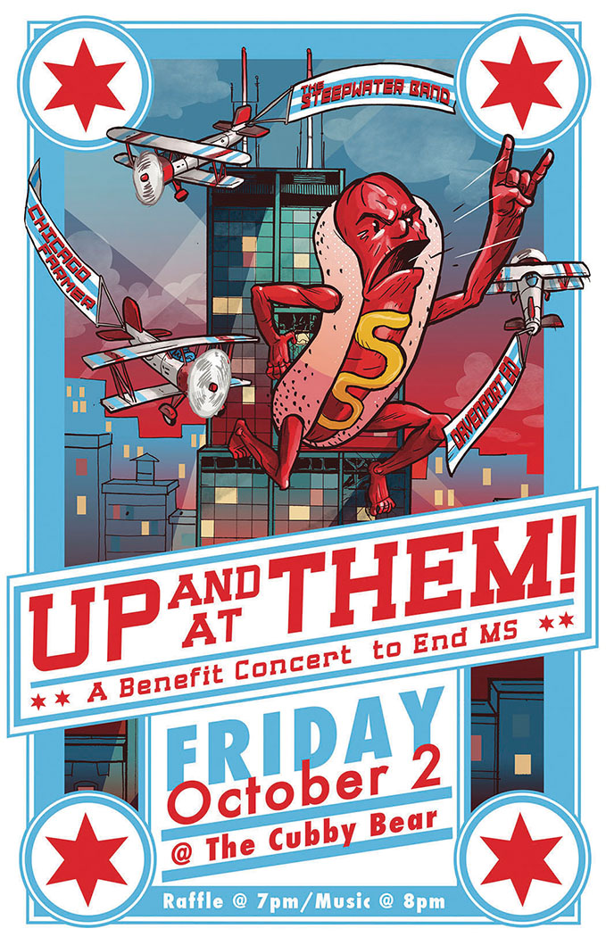 Up and At Them! Promotional Poster