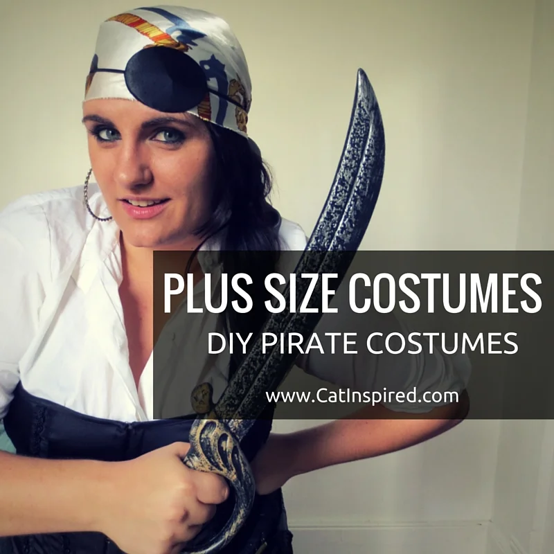 PLUS SIZE COSTUMES: DIY Pirate Costume Ideas! 