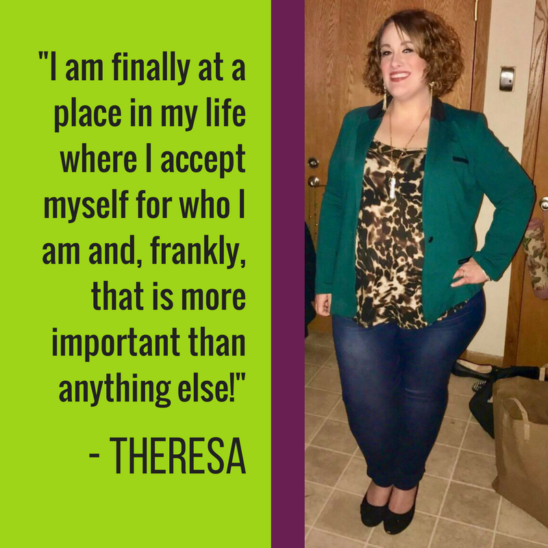 Weight loss is not one of my New Year's resolutions because I refuse to be limited by the number on the scale. I am finally at a place in my life where I accept myself for who I am and frankly, that is more important than anything else!