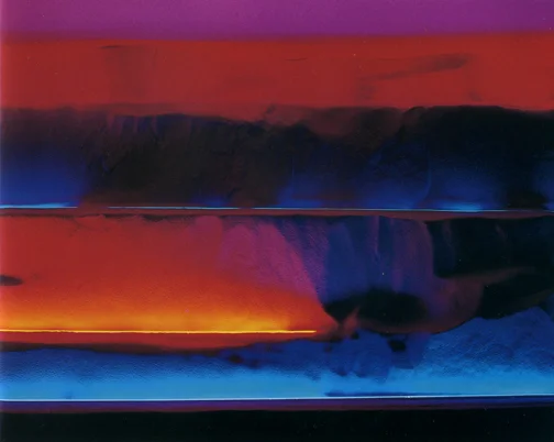 Chapparel, detail 2 1971 neon, argon and sand