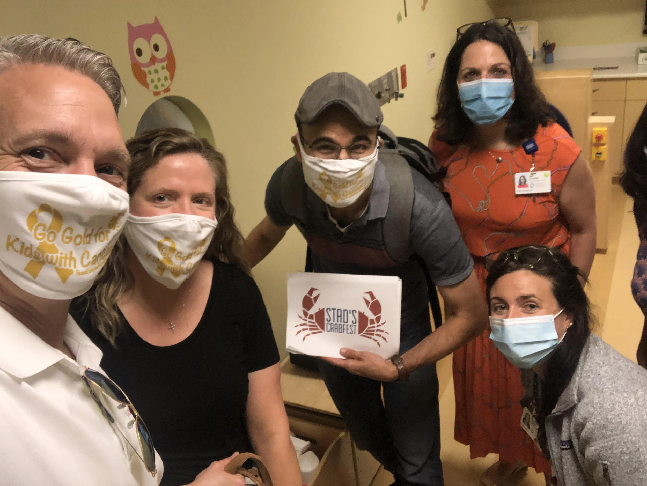 Stad’s Crabfest support at work in partnership with Team Campbell Foundation