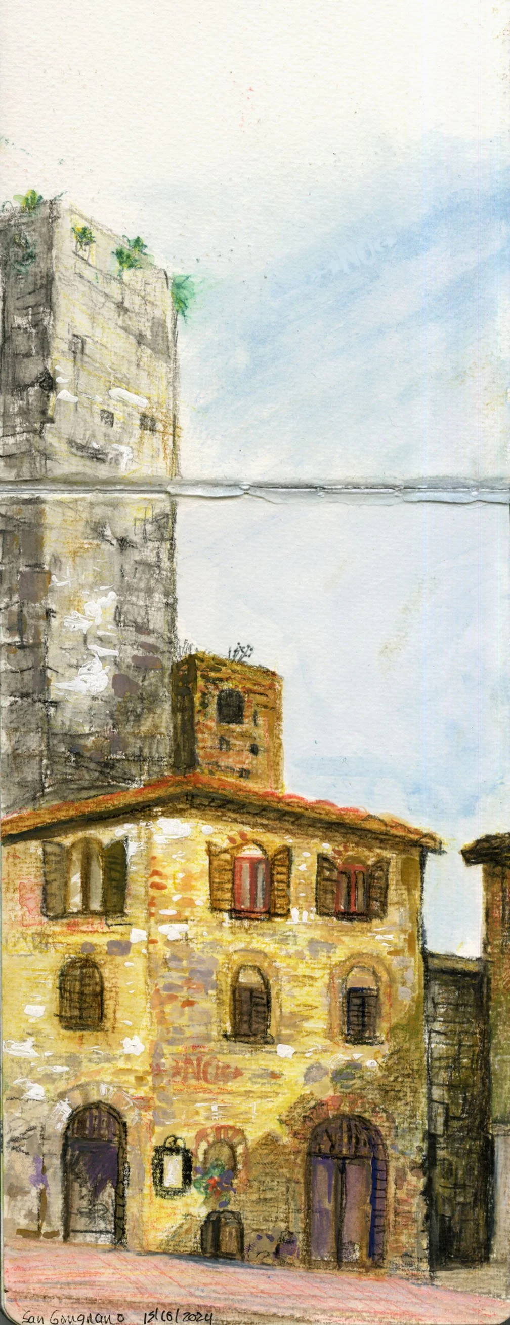 San Gimignano Town Square