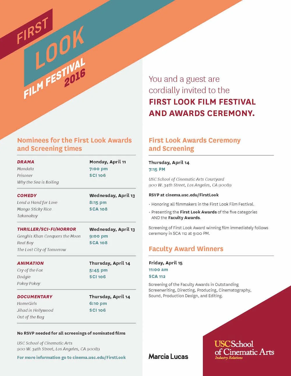 USC First Look Festival & LA18 Interview