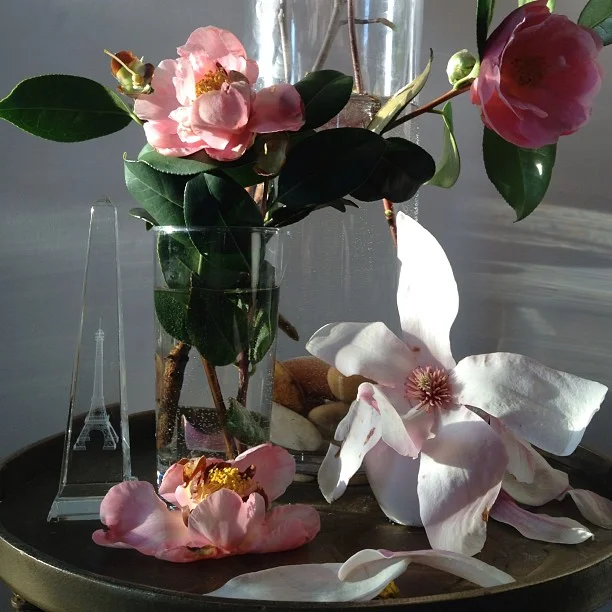 Photo in her home by Gayle Smith