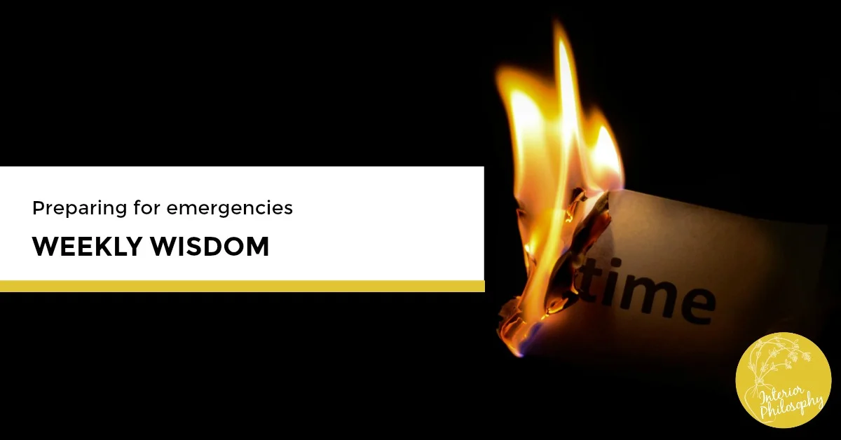 Preparing for emergencies