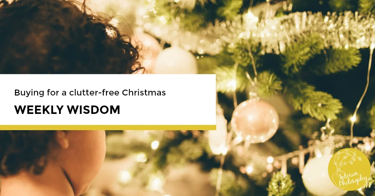 Buying For A Clutter-Free Christmas