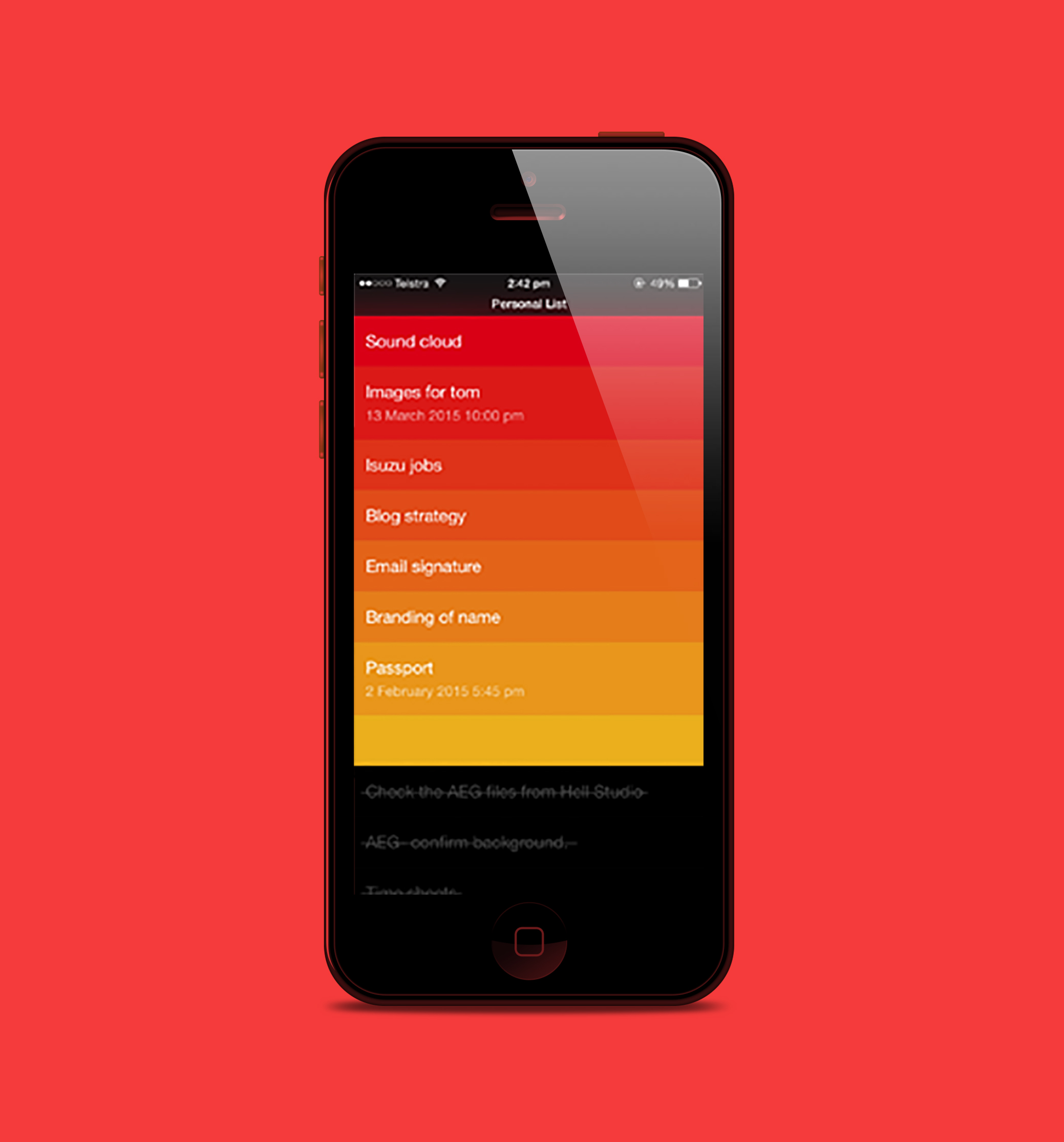 Clear App.