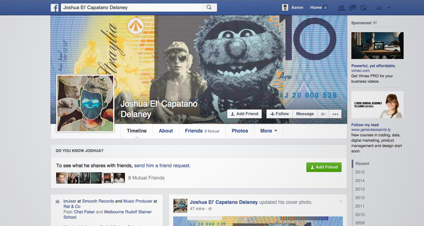 The notes fit nicely in FB cover photos. Saw quite a few.