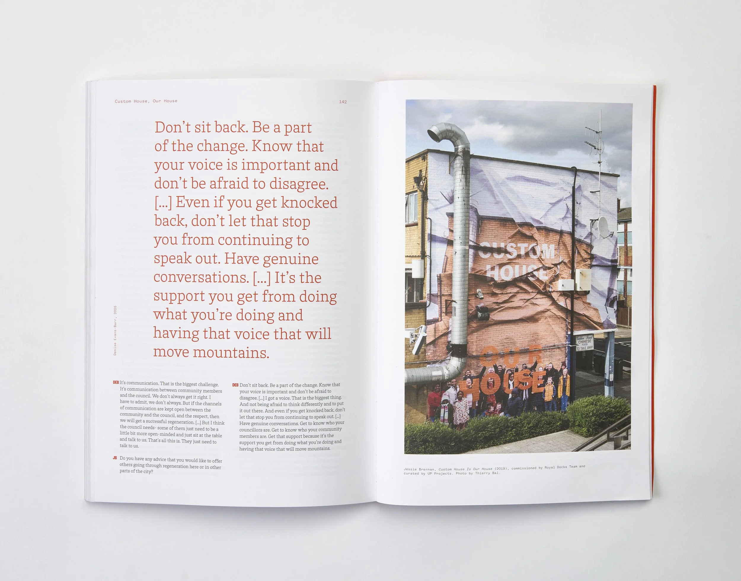 9_Brennan, J. (ed.) (2025) Custom House, Our House - A Community Archive of Regeneration, Power and Collective Voices. London Silent Grid_pp.142-143.jpg