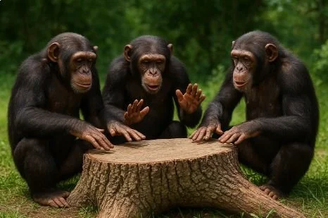 New Study Records Musical Chimps Drumming, Hooting&nbsp;&nbsp;&nbsp;