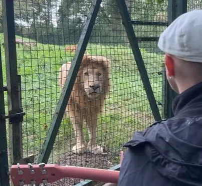 Guitarist Travels the World to Serenade Animals