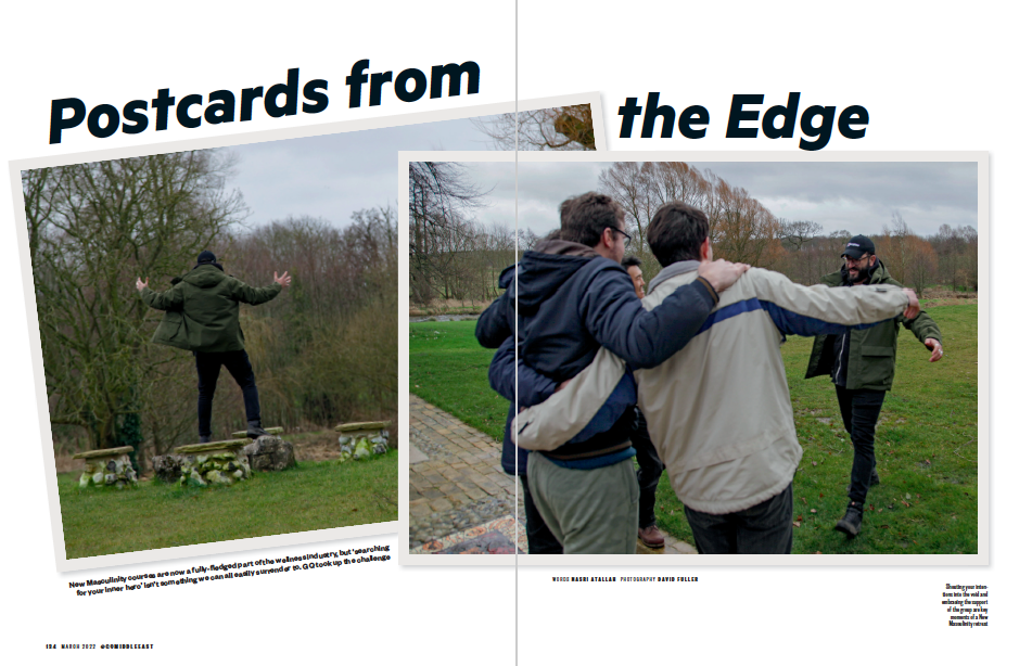 Postcards From The Edge: My Weekend at a Masculinity Retreat - GQ
