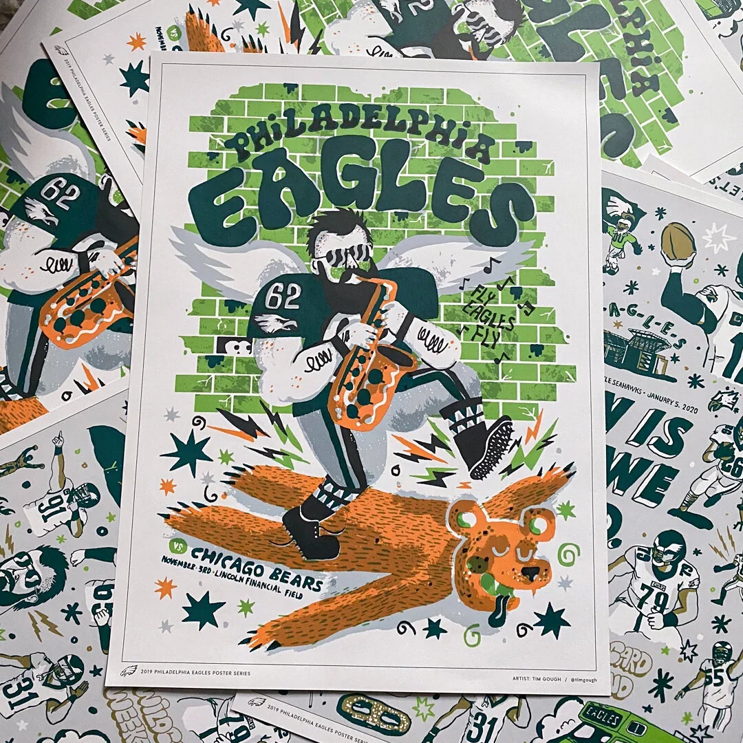 Philadelphia Eagles - Game Day Posteres
