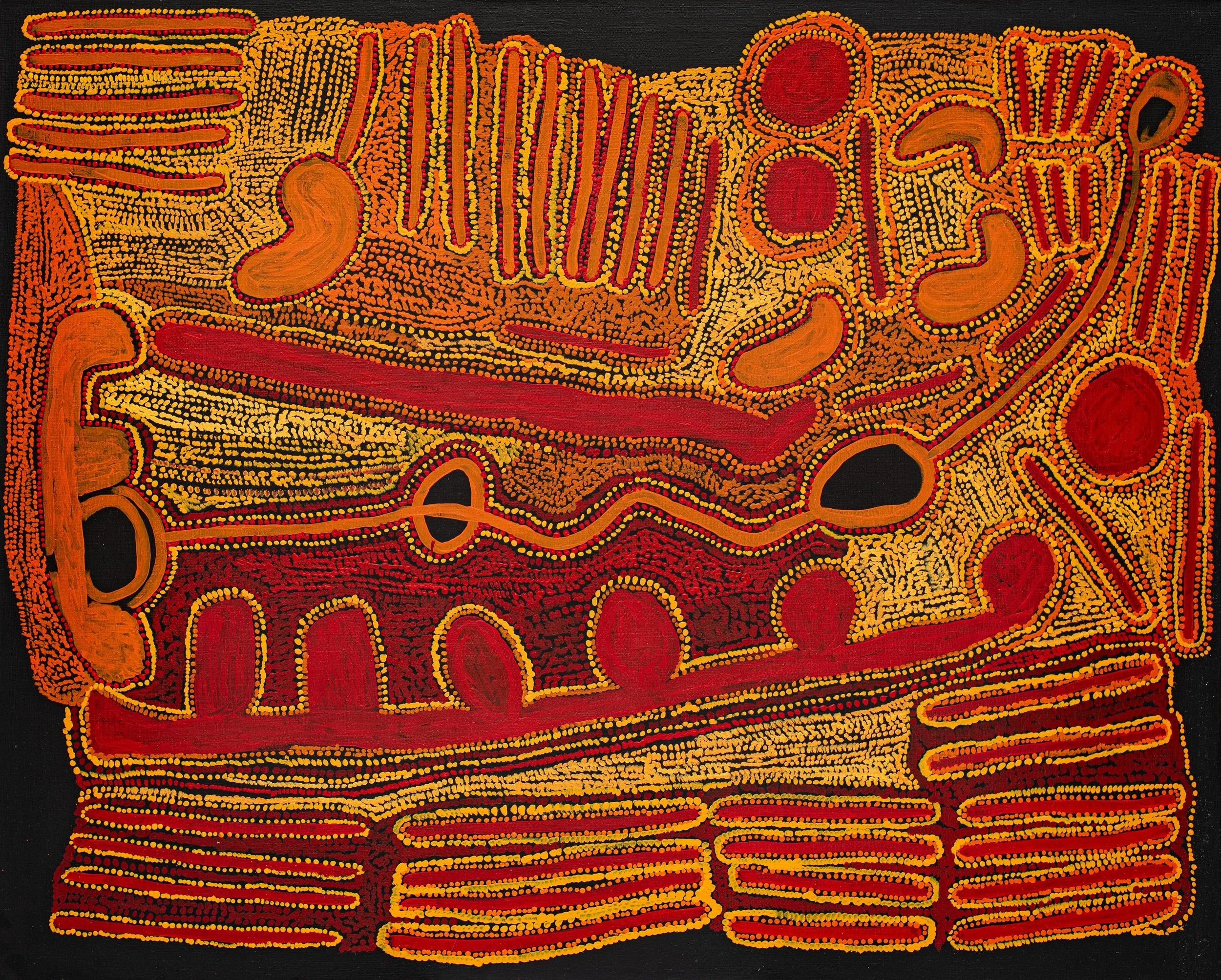 Ian Rictor - Kupanya - 137 x 110 cm - 25-472