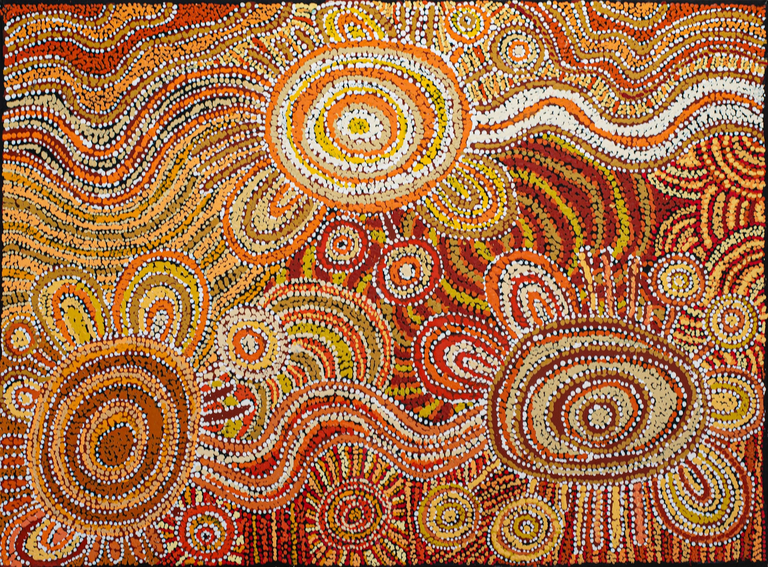 Tjimpuna Williams - Piltati - 120 x 89 cm - 373-25