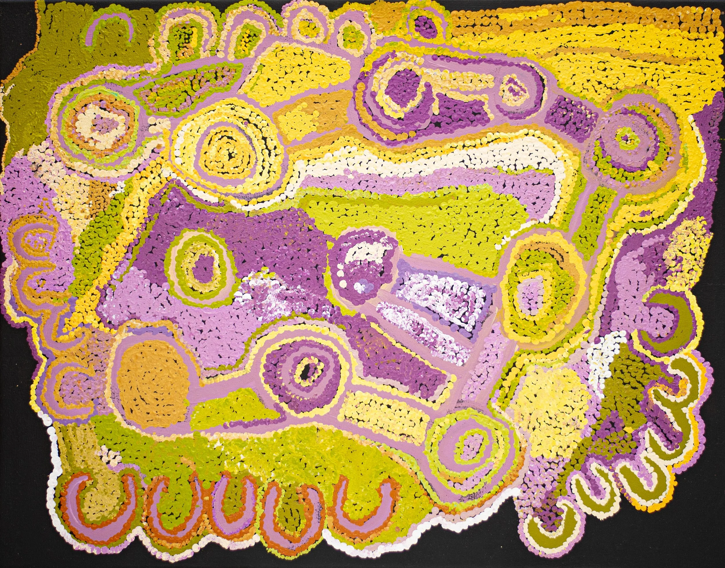 Ngalpingka Simms - Wayiyul - 110 x 85 cm - 25-427