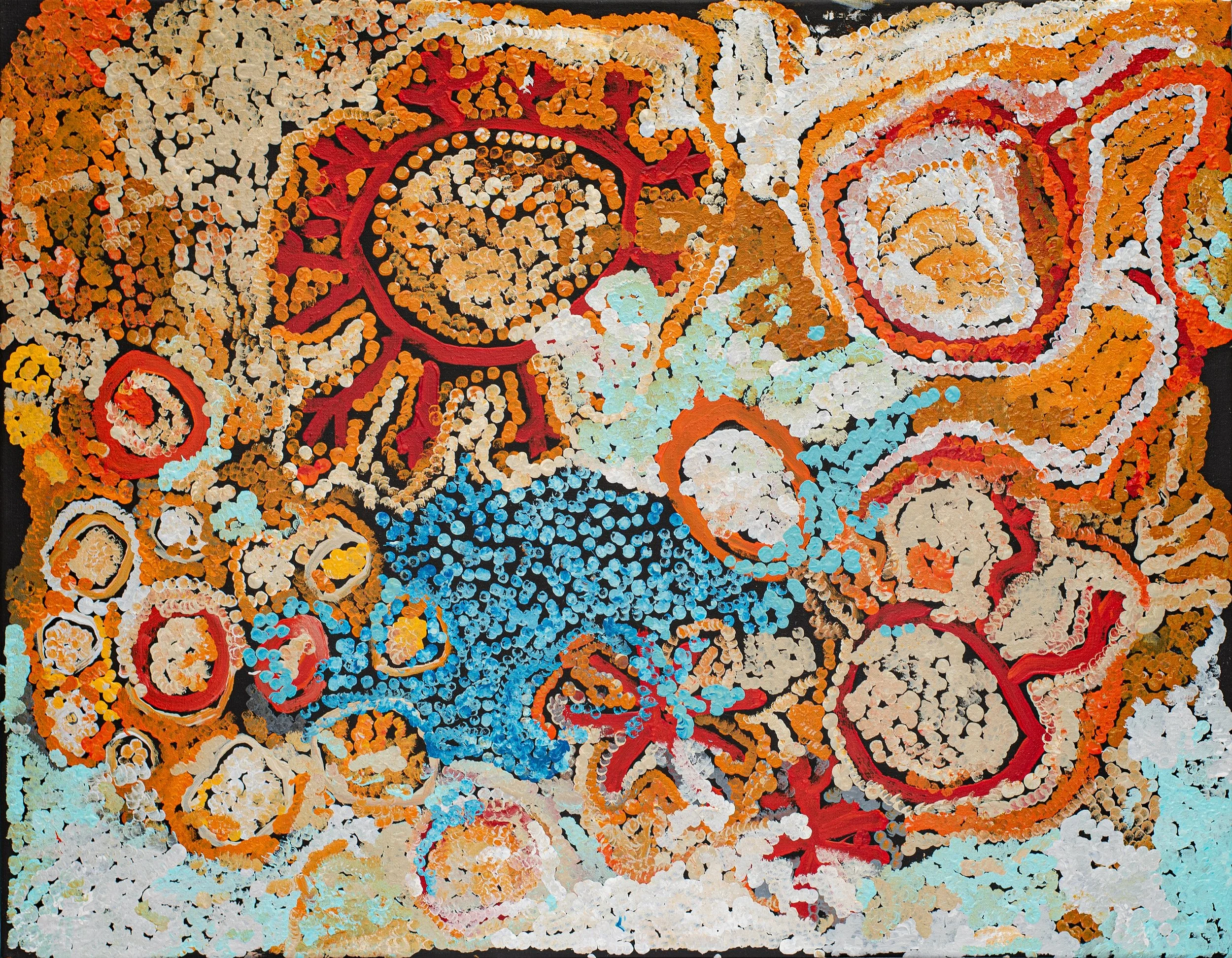 Simon Hogan - Lingka - 110 x 85 cm - 25-313