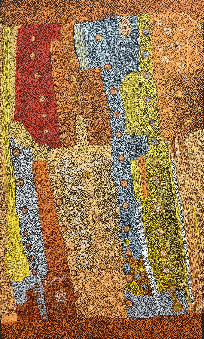 Bernard Tjalkuri - Mamungari - 200 x 120 cm (sold)