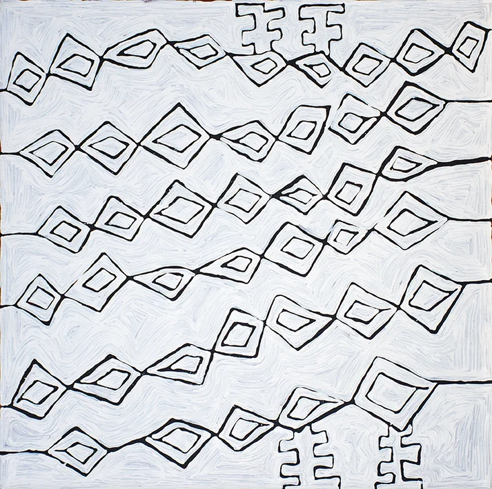 Nyilyari Tjapangati - Salt Lake site of Lake Mackay (sold)