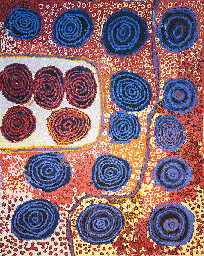 Beryl Jimmy - Kapi Tjuta - 152 x 122 cm (sold)