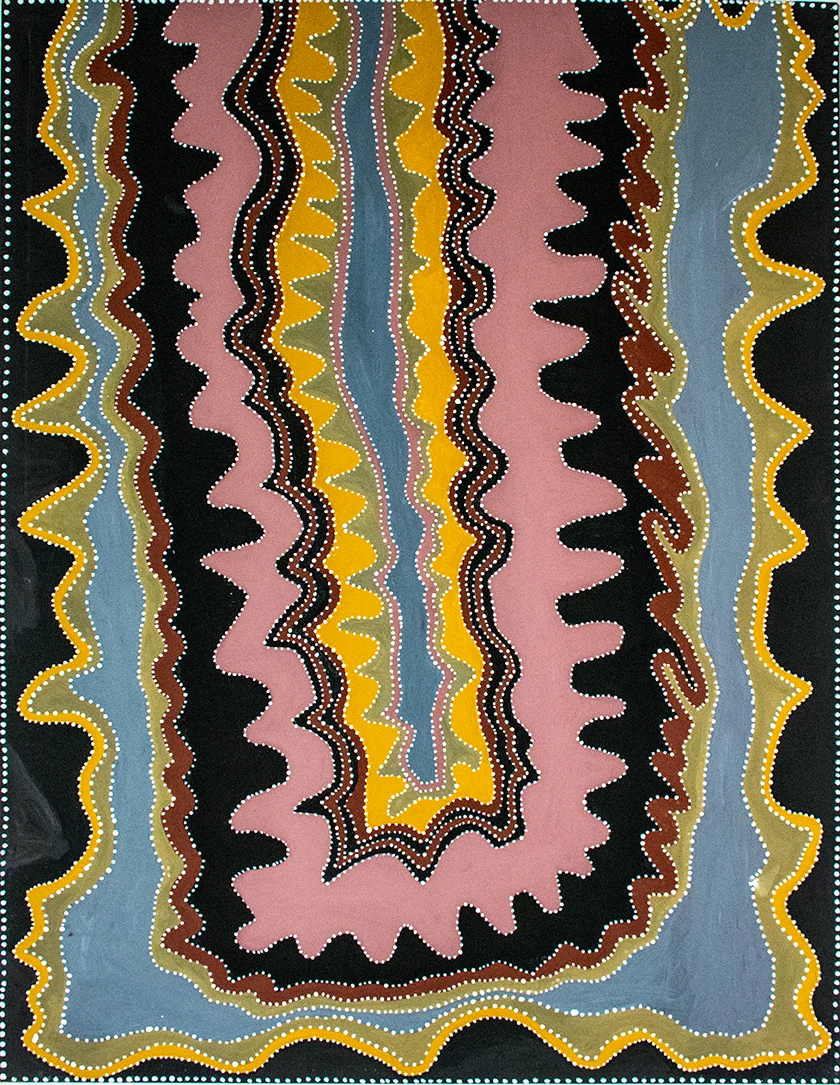 BERYLINE MUNG - Figtree Gorge - 120 x 90 cm (sold)