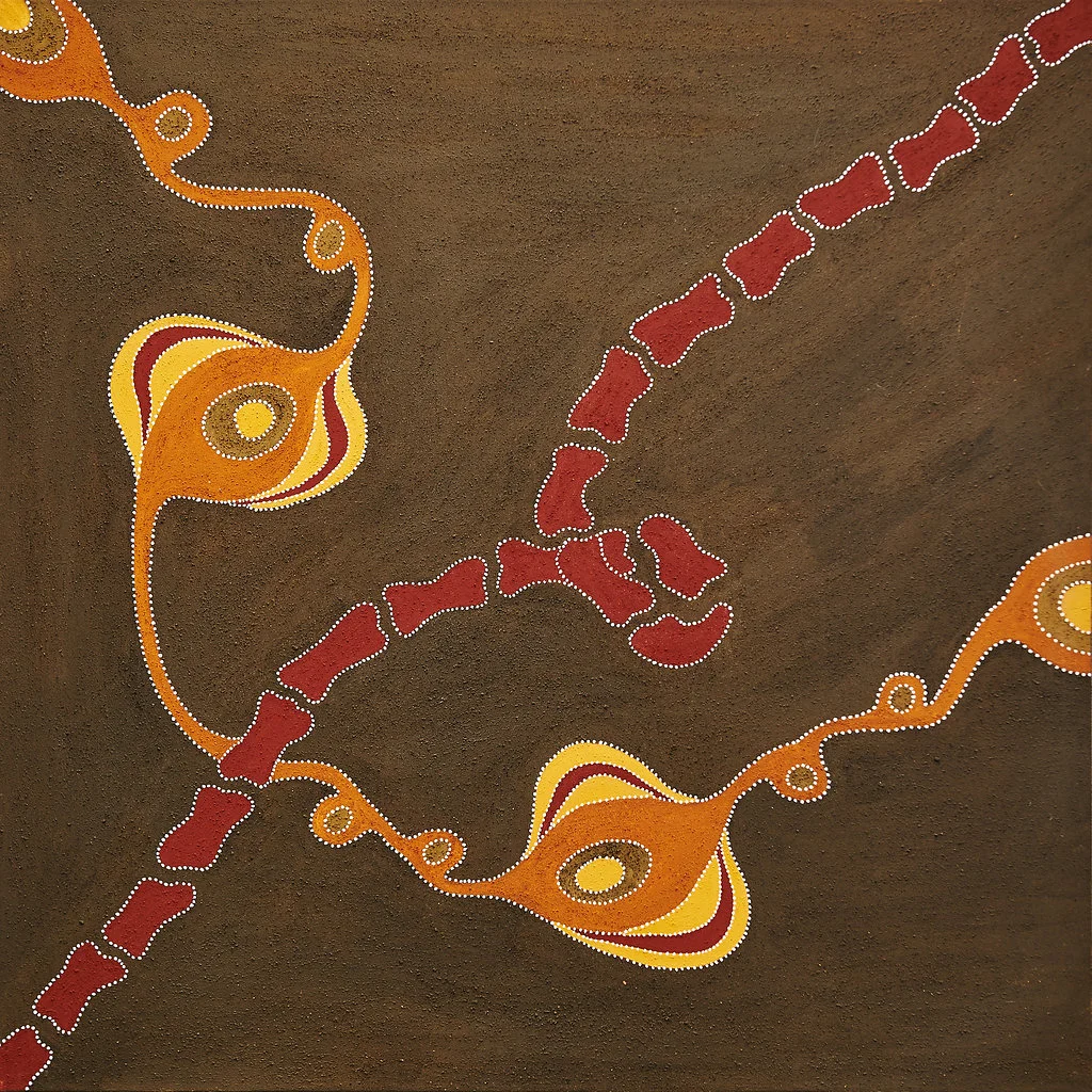 Marlene Juli - 120 x 120 cm (sold)