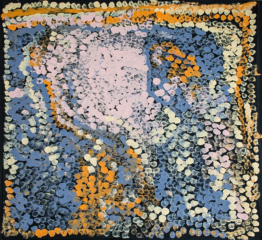 Myra Yurtiwa Cook - Lirrun - 76 x 76 cm - 244-14 (sold)