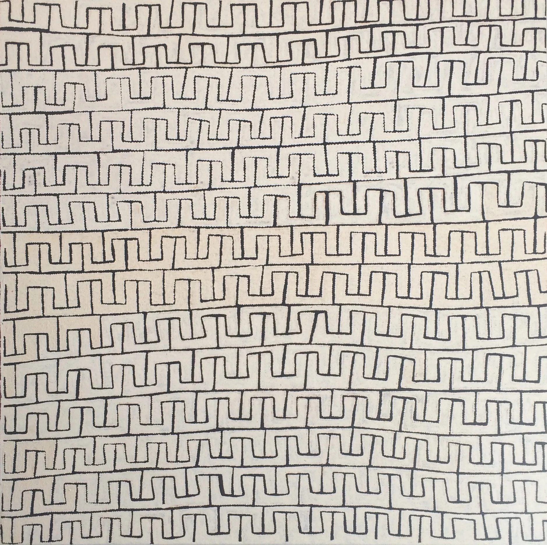 Ray James Tjangala - Cérémonies autour de l'eau (sold)