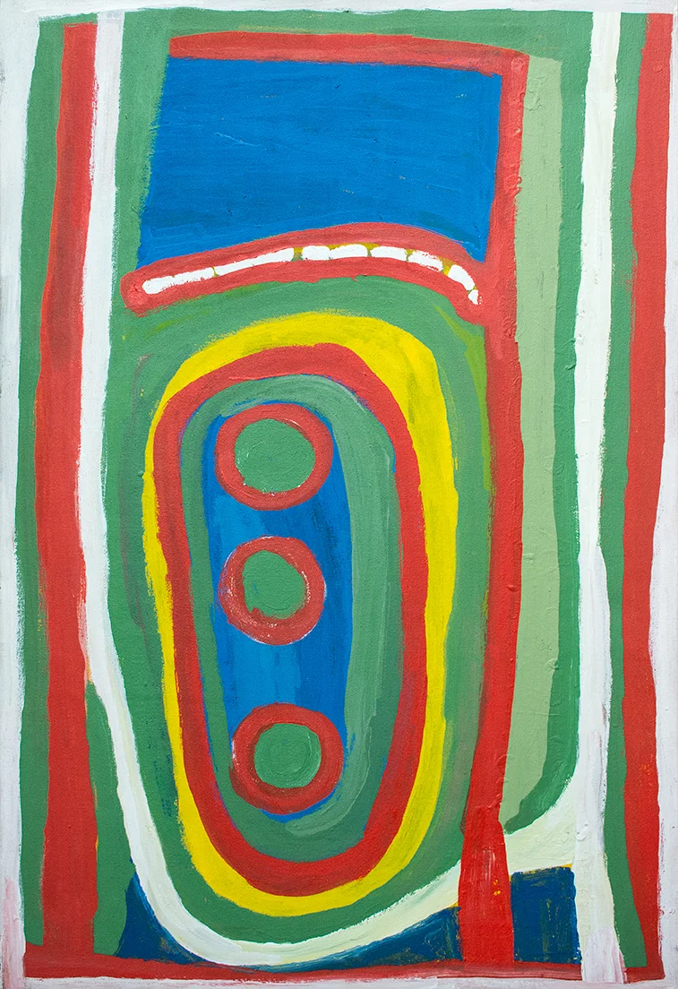 Dolly Snell - Kurtal living water (dreaming time stories) - 90 x 60 cm (sold)