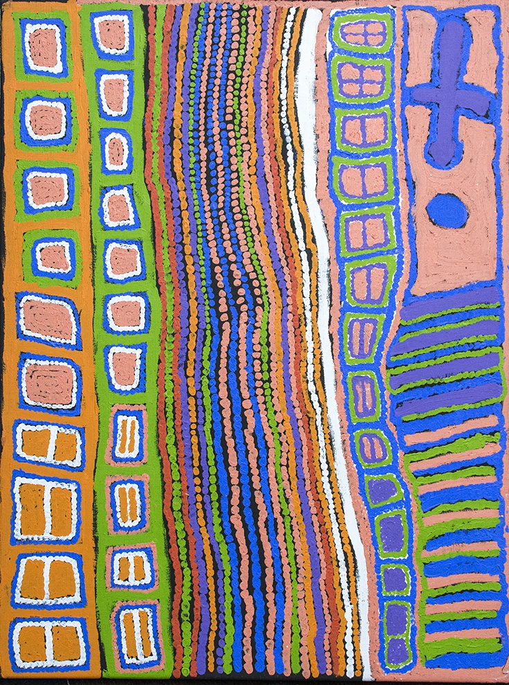 Weaver Jack - Lungarung - 80 x 60 cm (sold)