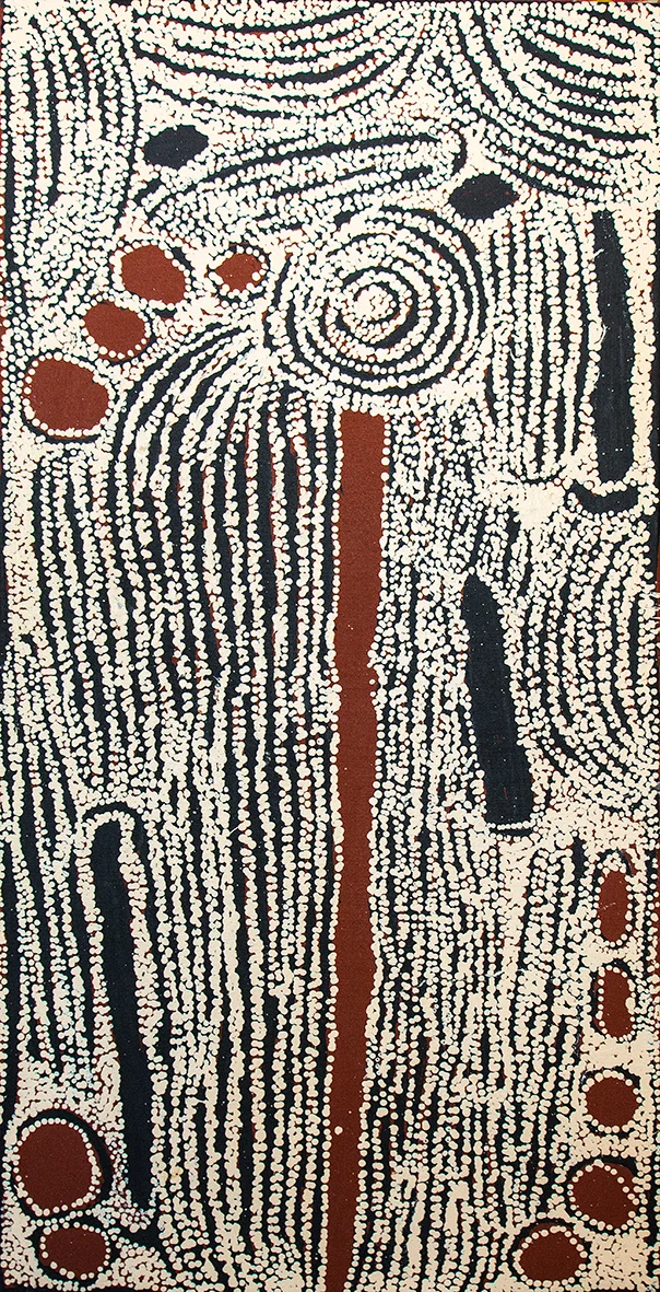 Ningura Napurrula - Rockhole site of Kiwirrkura (pregnant woman) (sold)