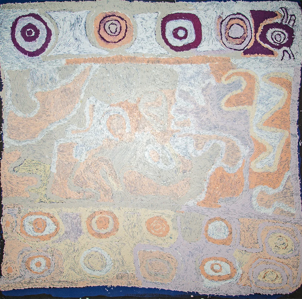 Peinture aborigène - Angkaliya Curtis