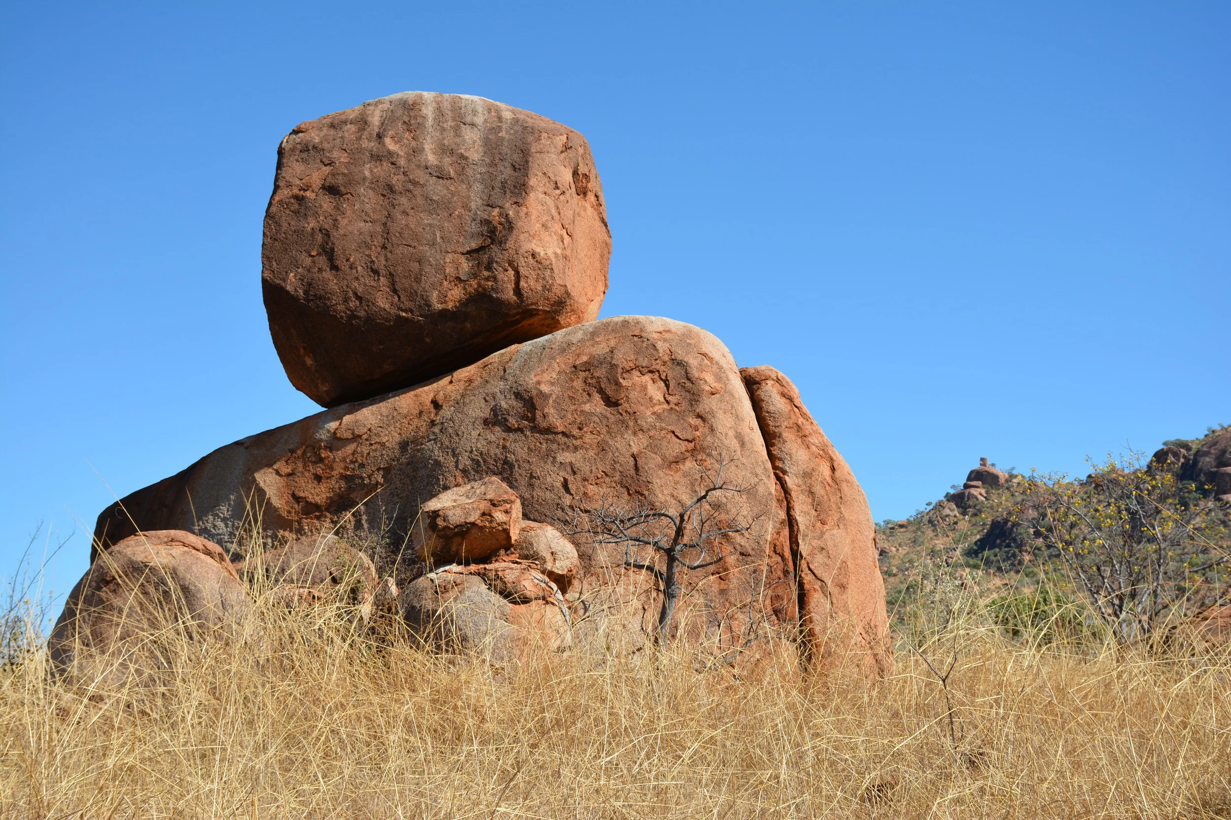Blocs rocheux près de Warmun