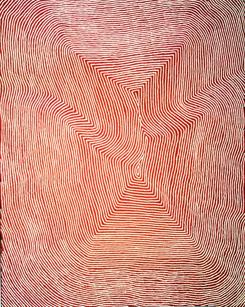 Warlimpirrnga Tjapaltjarri - Tingari ancestral travel to Marawa (sold)