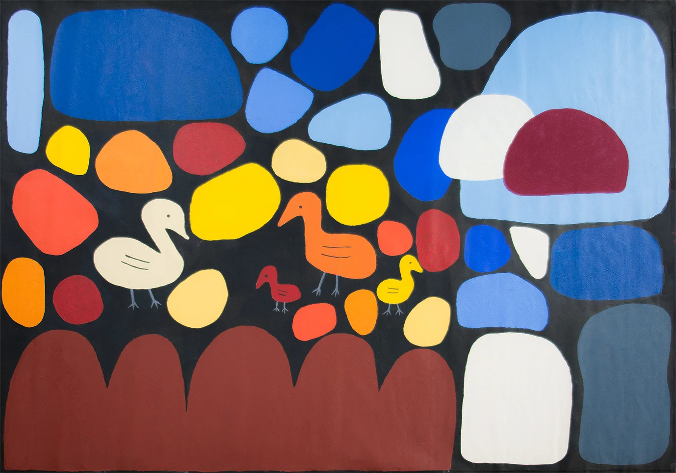 Keturah Nangala Zimran - 242 x 182 cm (sold)
