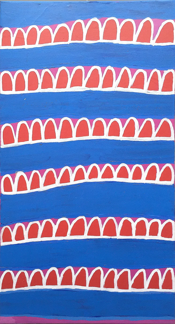 Molly Napaltjarri Jugadai - Tali at Lake MacDonald